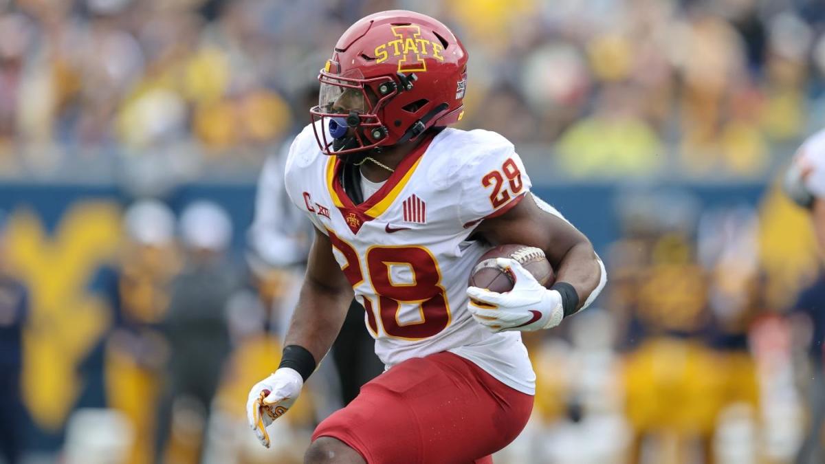 Iowa State 2022 Football Schedule Breece Hall Declares For 2022 Nfl Draft: Iowa State Star Running Back Ends  Dynamic Career With Cyclones - Cbssports.com