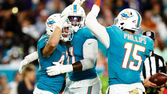 Baltimore Ravens v Miami Dolphins