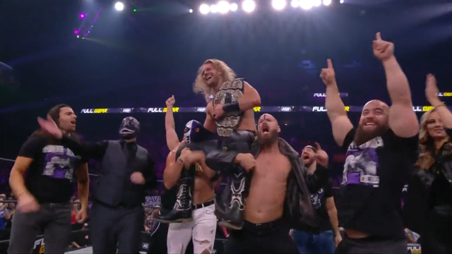 2021 AEW Full Gear results, recap, grades: 'Hangman' Adam Page wins world  title to end incredible show - CBSSports.com