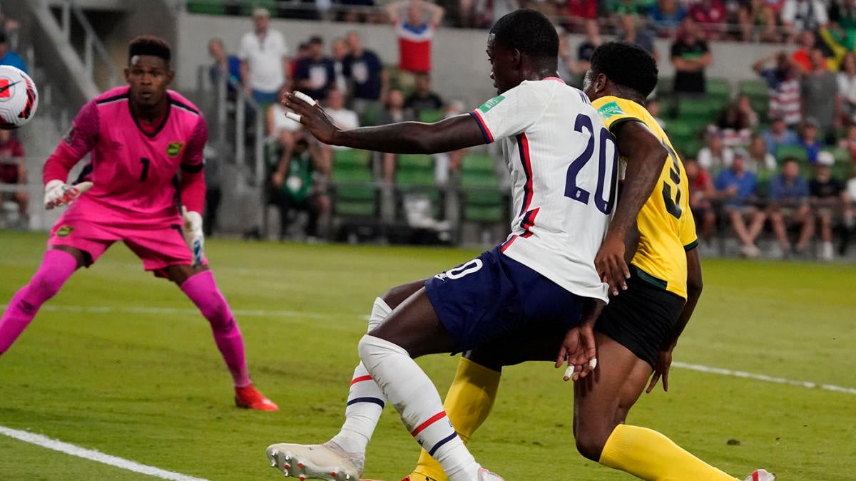 Jamaica vs. USMNT score: Timothy Weah scores for USA but Michail Antonio rescues point for Reggae Boyz – CBSSports.com