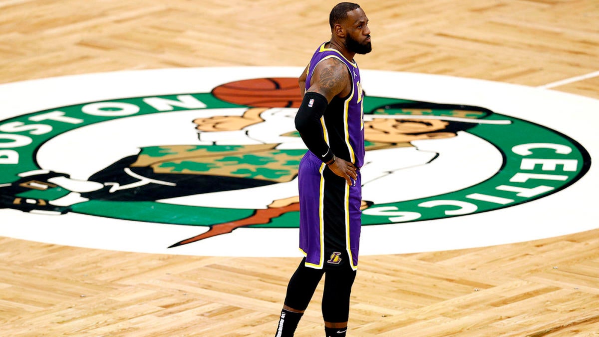 LeBron James dari Lakers akan kembali ke lineup vs Celtics setelah cedera perut, Anthony Davis kemungkinan dengan memar paha