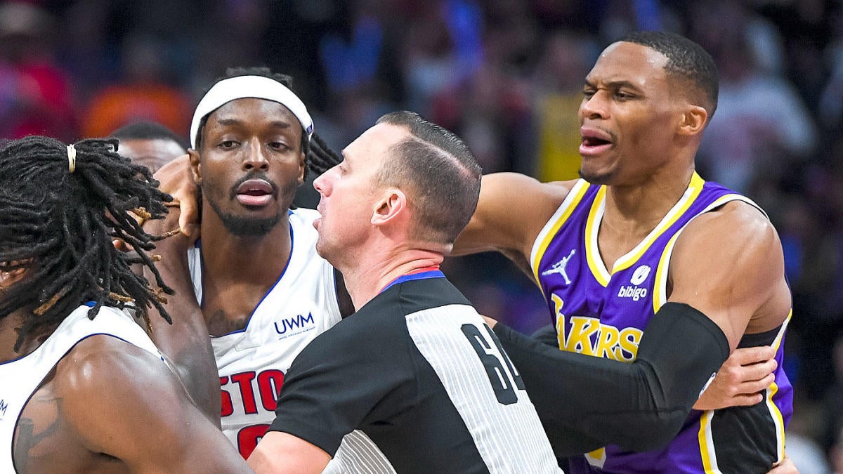 Russell Westbrook dari Lakers terkejut dia mendapatkan teknik selama perkelahian yang melibatkan LeBron James, Isaiah Stewart