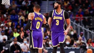 Russell Westbrook Anthony Davis Los Angeles Lakers