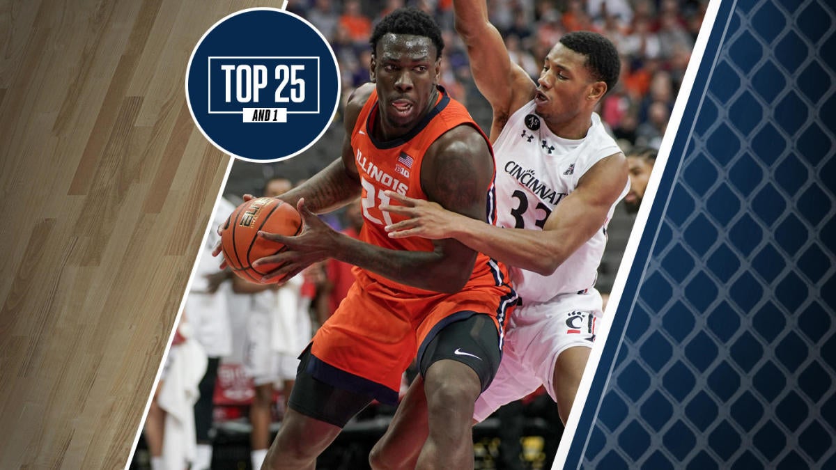 College basketball rankings: Illinois falls out of Top 25 And 1 after ...