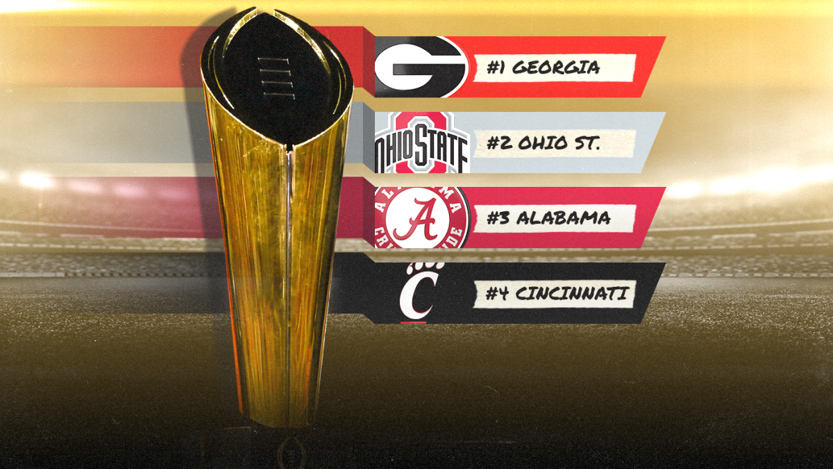 College Football Playoff Rankings: Ohio State jumps Alabama Cincinnati at No. 4 in new top 25 – CBSSports.com