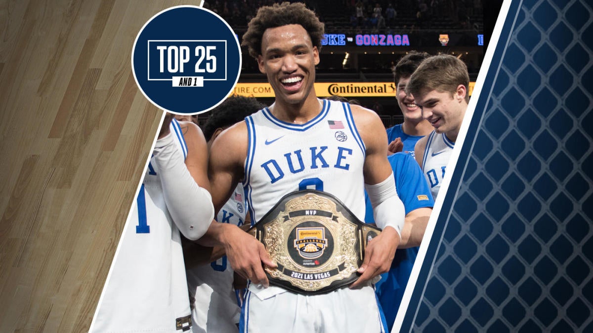 Peringkat bola basket perguruan tinggi: Duke baru No. 1 di Top 25 Dan 1 setelah memberi Gonzaga kekalahan pertama musim ini