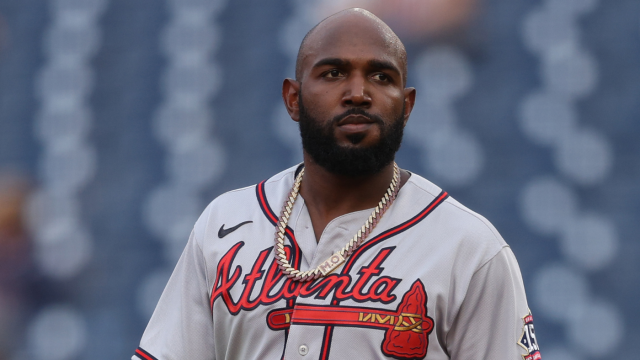 Atlanta Braves - Outfielder Marcell Ozuna was scratched as