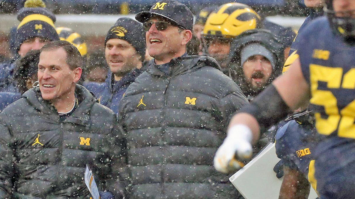 Michigan's Jim Harbaugh might want to think again about bolting