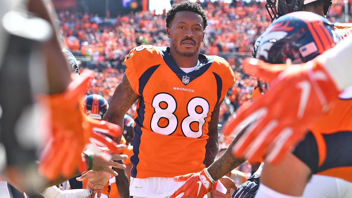 Broncos honor Demaryius Thomas with 38-10 rout of the Lions - The San Diego  Union-Tribune