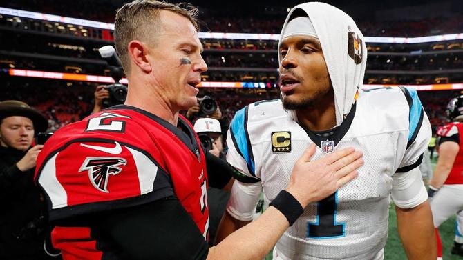 Matt Ryan Cam Newton Atlanta Falcons Carolina Panthers