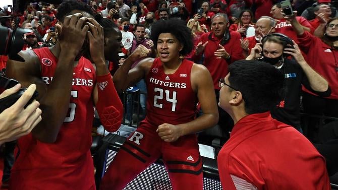 Ron Harper Jr. Rutgers Scarlet Knights Basketball