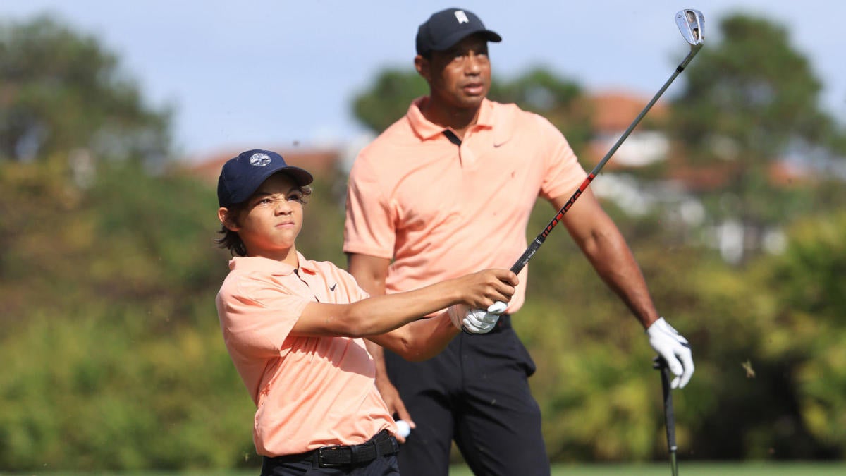 2021 PNC Championship leaderboard: Tiger, Charlie Woods in contention after strong Round 1 in Orlando