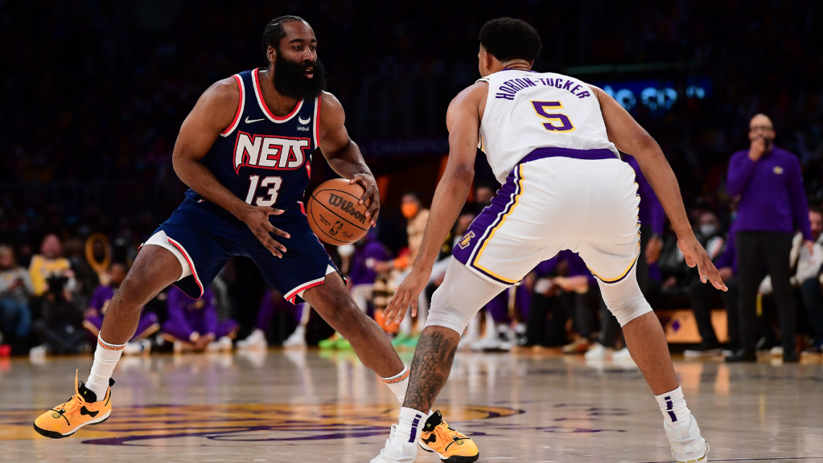 Nets vs. Lakers: James Harden memukul Talen Horton-Tucker di bawah ikat pinggang