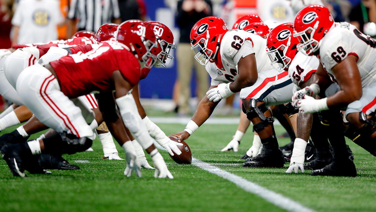 Alabama vs. Georgia: Pilihan awal, prediksi, peluang untuk pertandingan Kejuaraan Nasional Playoff Sepak Bola Perguruan Tinggi