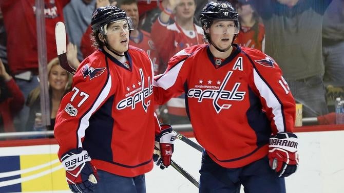 T.J. Oshie Nicklas Backstrom Washington Capitals