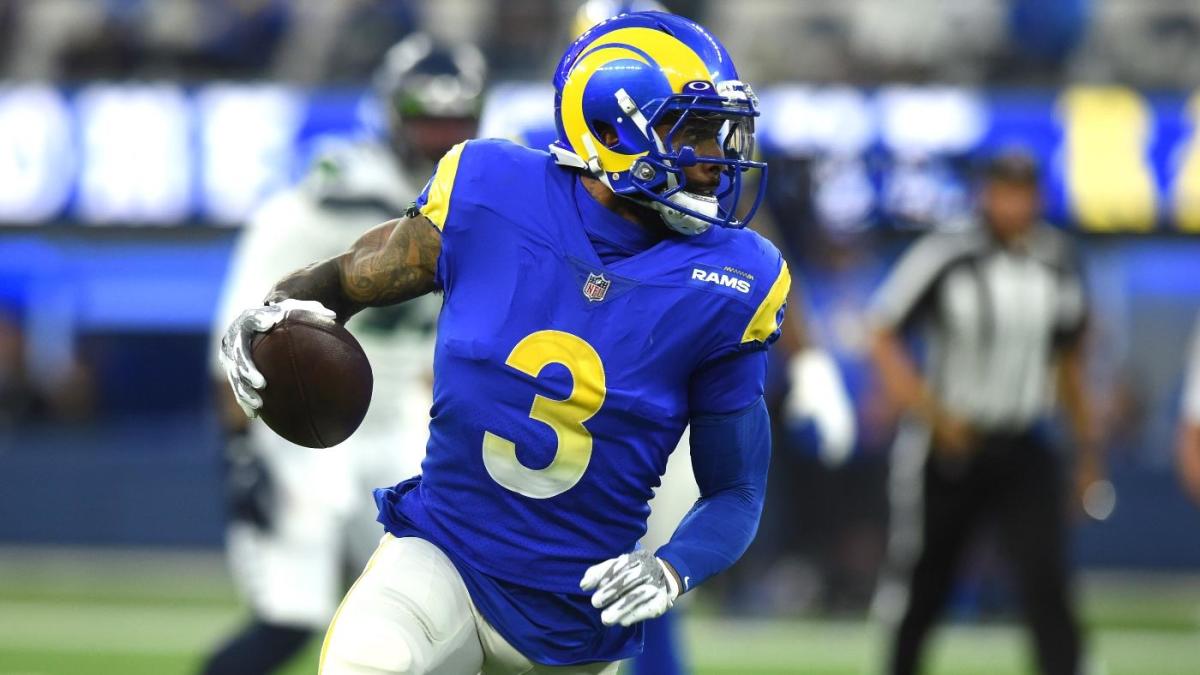 Super Bowl 2022: Rams' Odell Beckham Jr. doesn't let knee injury