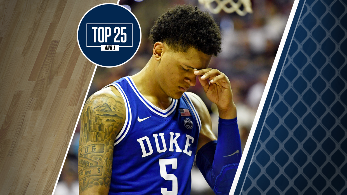 Peringkat bola basket perguruan tinggi: Duke turun di Top 25 Dan 1 baru setelah kalah lembur dari Negara Bagian Florida
