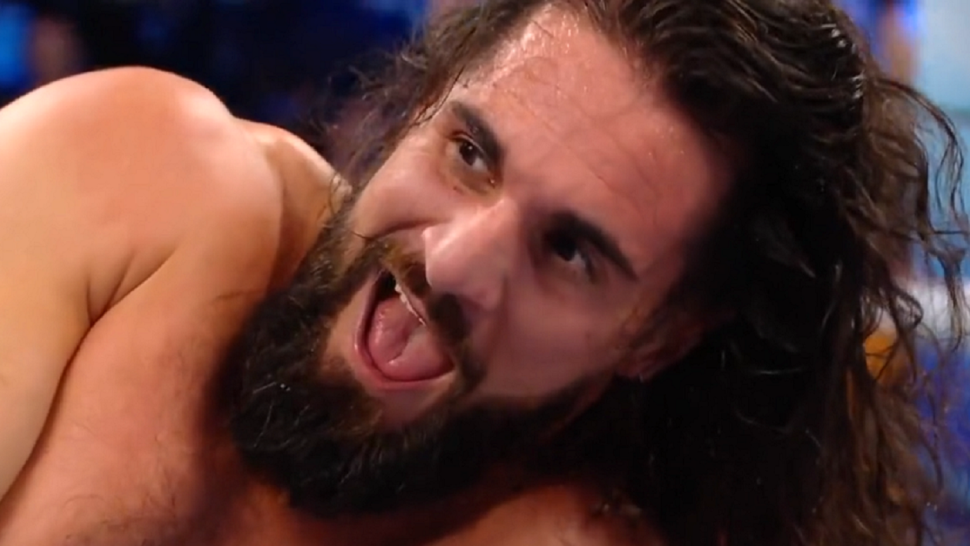 Roman Reigns and Seth Rollins on WWE SmackDown