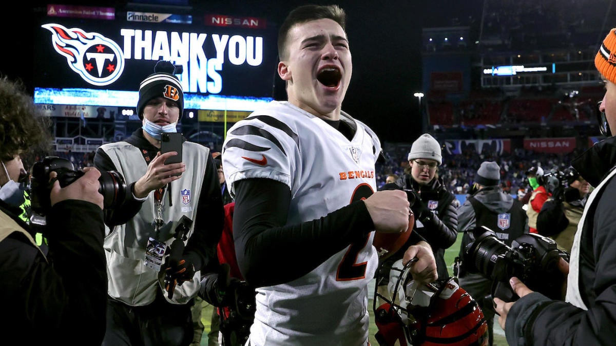 Evan McPherson calls game-winning kick vs. Titans, makes NFL history in  lifting Bengals to AFC title game 