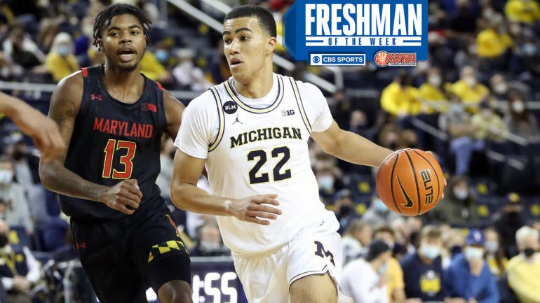 Freshman Rankings: Michigan's Caleb Houstan Wins Freshman Of The Week ...