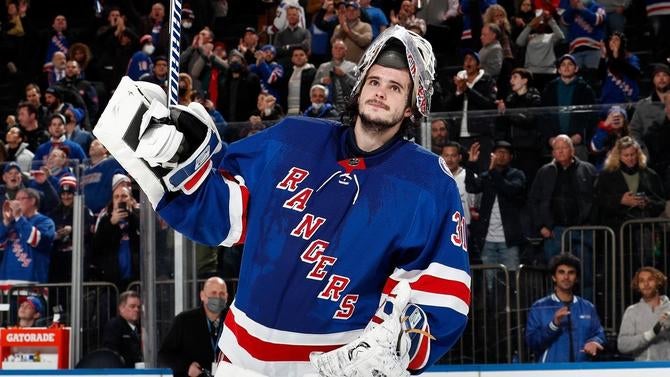Igor Shesterkin New York Rangers
