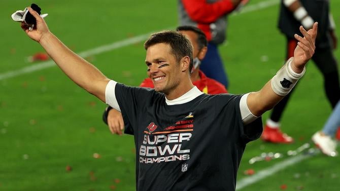Tom Brady Tampa Bay Buccaneers Super Bowl