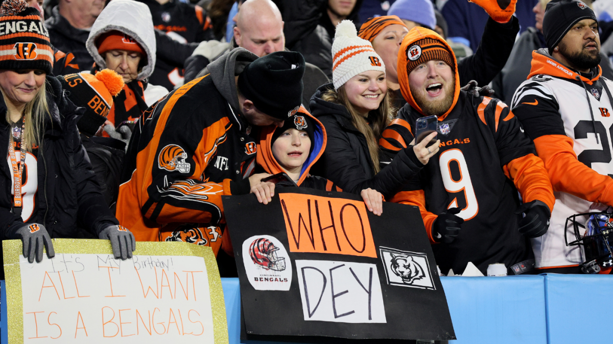 Bengals fans rush stores looking for merchandise 