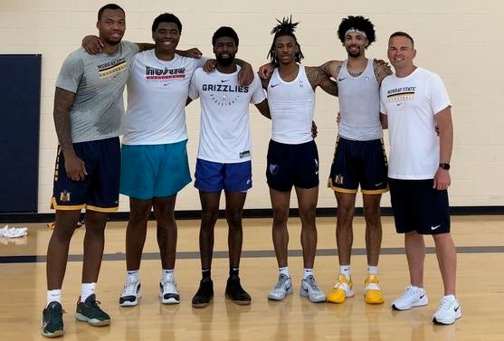Court Report Ja Morant's frequent trips back to Murray State for epic