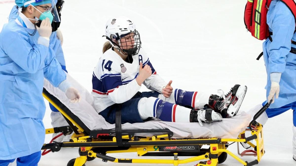 Brianna Decker injured, out for rest of Olympics for US women's hockey