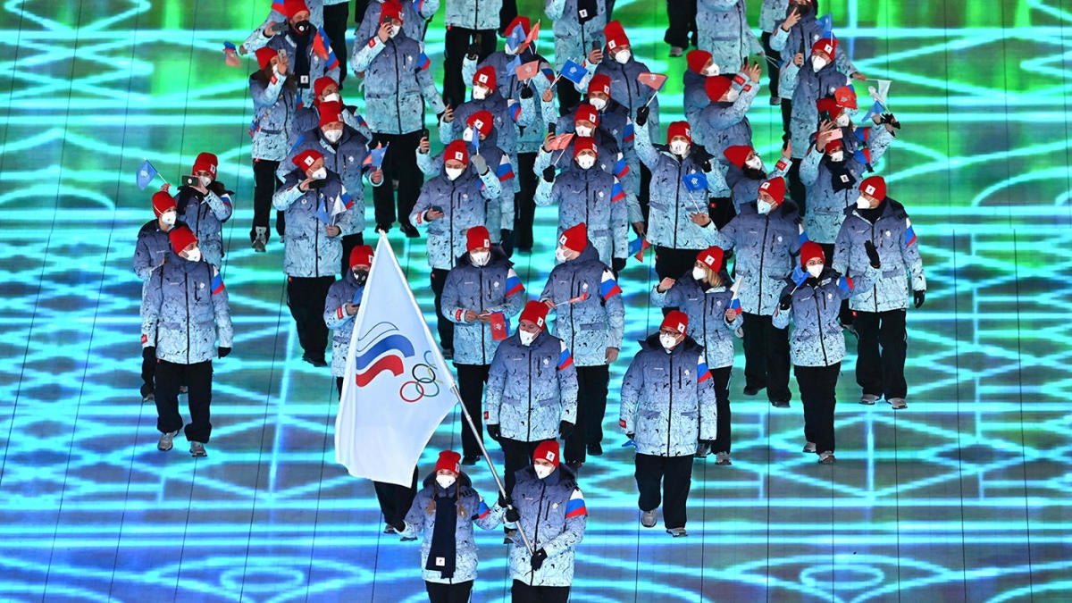 Russia presents flagless uniforms for Beijing Games