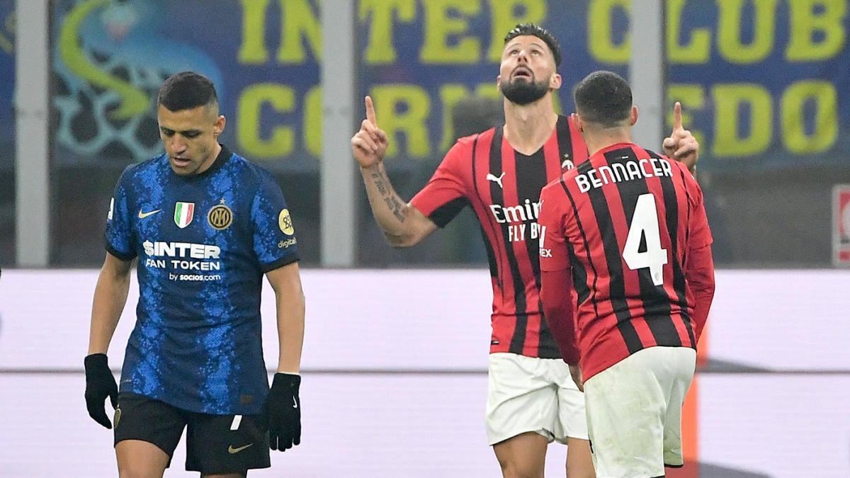 Inter Milan vs. AC Milan: Two key referee decisions highlight Rossoneri,  Olivier Giroud's come-from-behind win - CBSSports.com