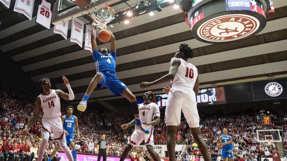 College basketball scores, winners and losers: Kentucky rolls over Alabama; Michigan State upset by Rutgers – CBSSports.com