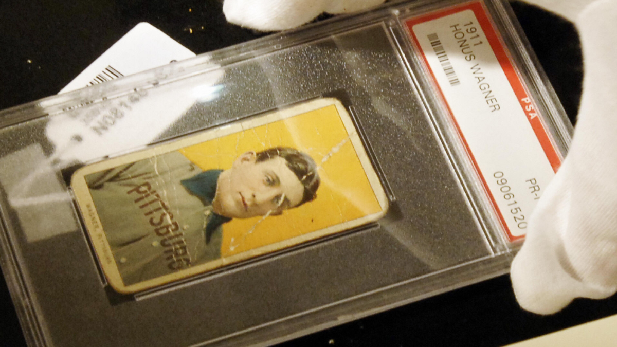 Setengah dari kartu baseball Honus Wagner yang langka terjual lebih dari 5.000 di lelang