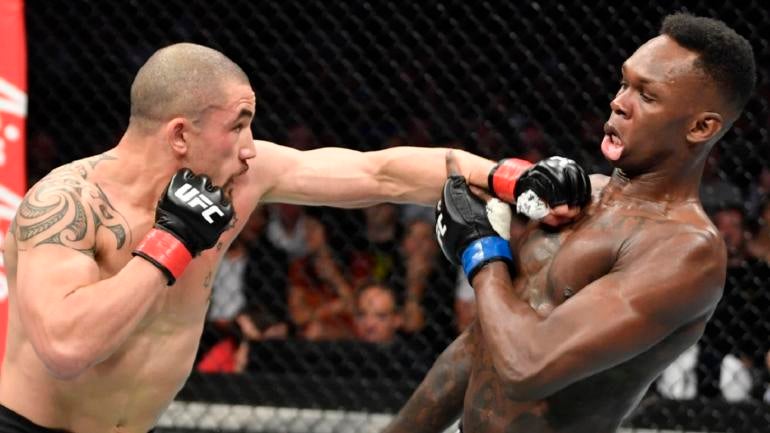 Robert Whittaker vs Israel Adesanya at UFC 243 ahead of UFC 271 mma news
