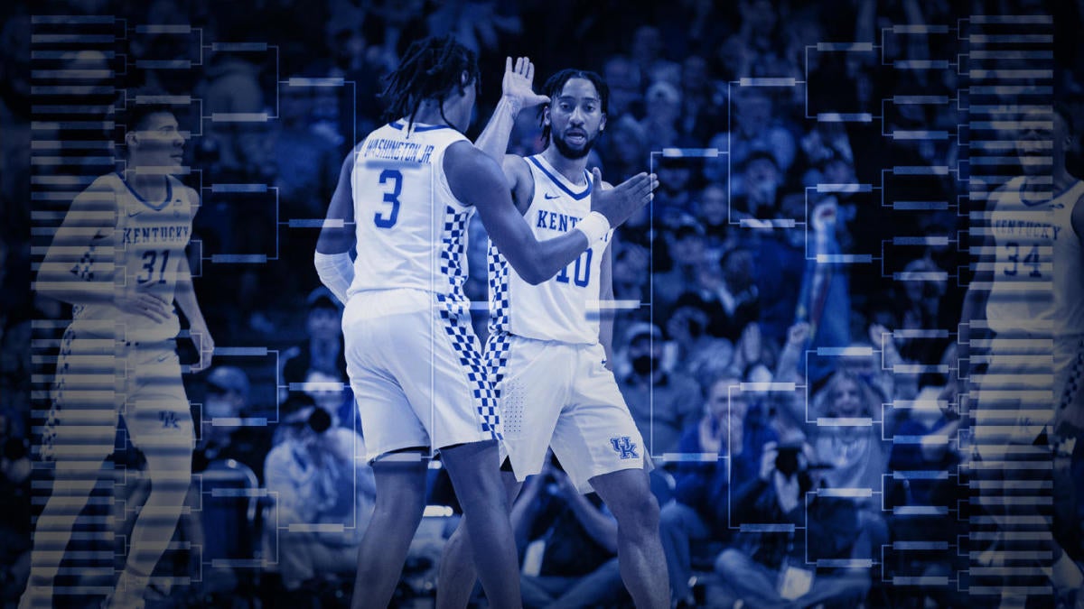 Bracketology Kentucky jumps up to a No. 1 seed as top line of bracket