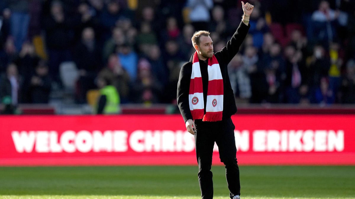 Christian Eriksen introduced to Brentford crowd as London derby with Crystal Palace ends in scoreless draw