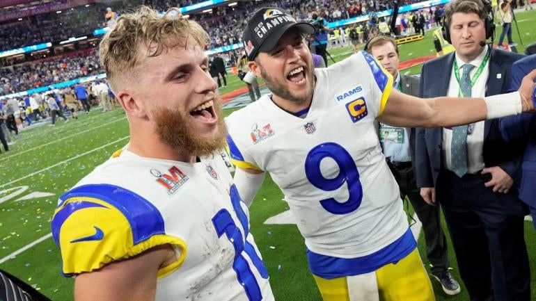 Cooper Kupp Matthew Stafford Los Angeles Rams Super Bowl