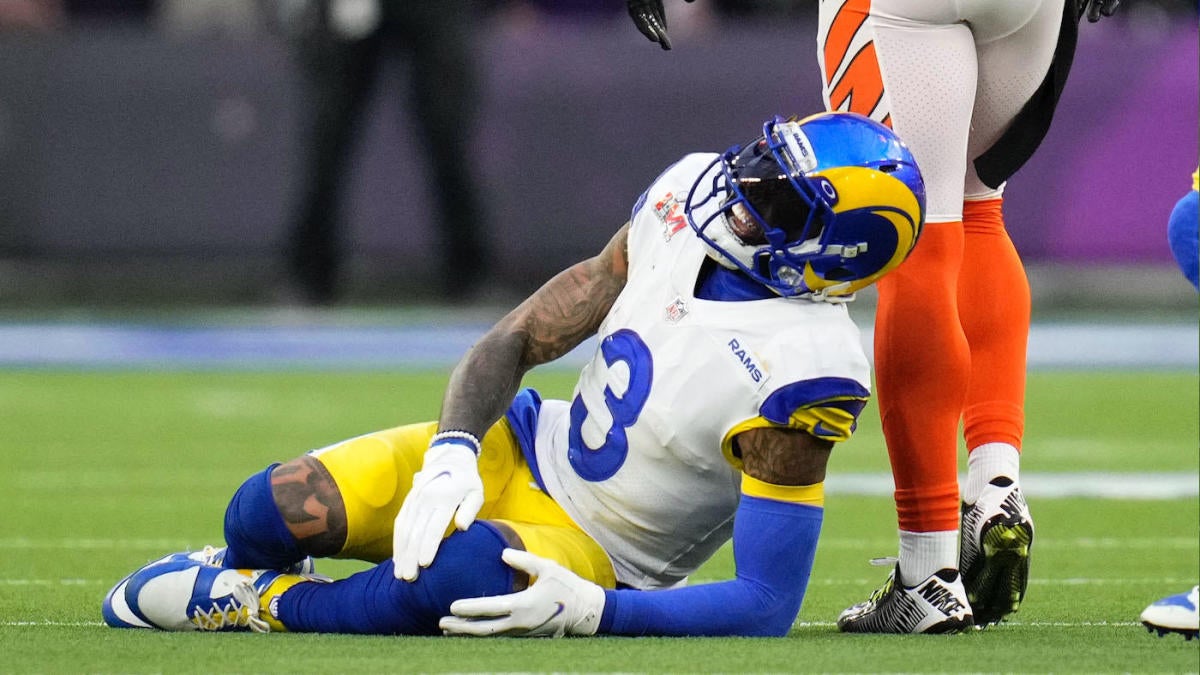 Super Bowl 2022: Rams' Odell Beckham Jr. believed to have suffered torn ACL  in victory over Bengals 