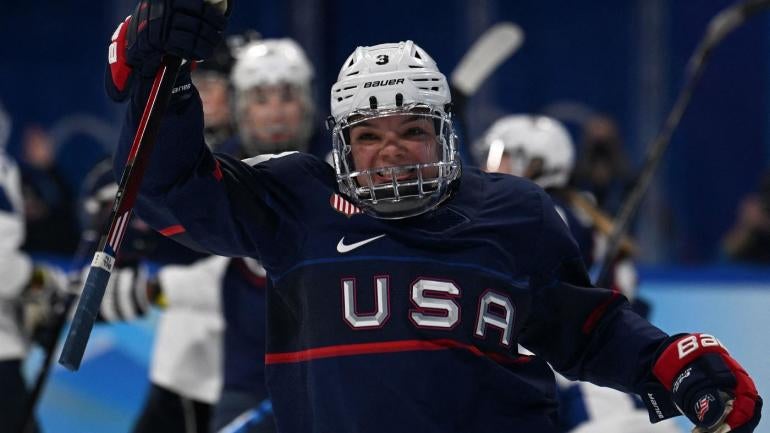 Cayla Barnes Team USA Hockey 2022 Winter Olympics