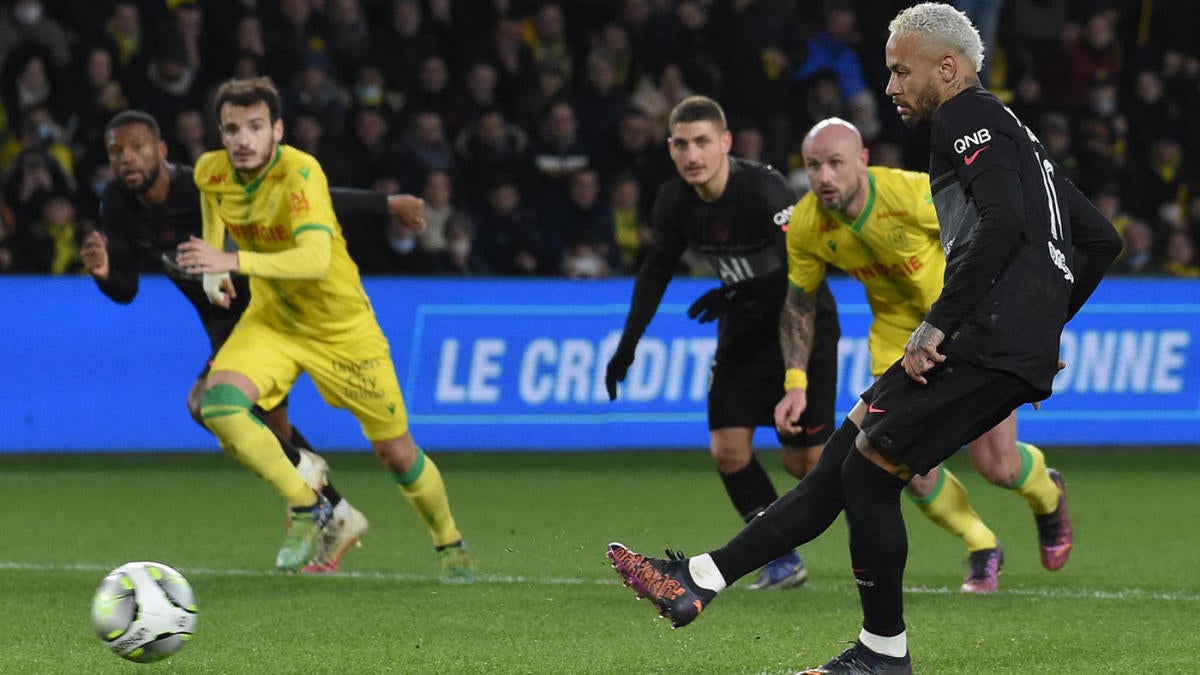 Champions League hangover? PSG lose to Nantes as Neymar misses penalty kick  in spectacular fashion - CBSSports.com