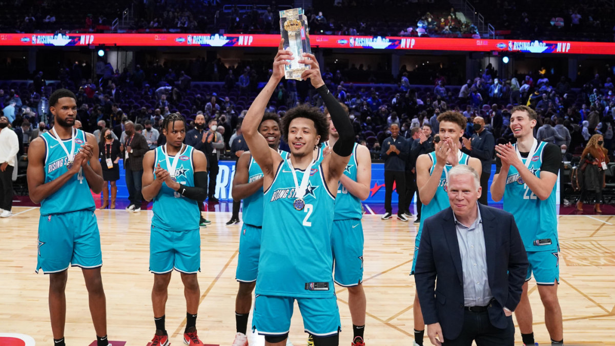 2022 NBA Rising Stars Challenge: Cade Cunningham earns MVP honors after leading Team Barry to victory – CBS Sports