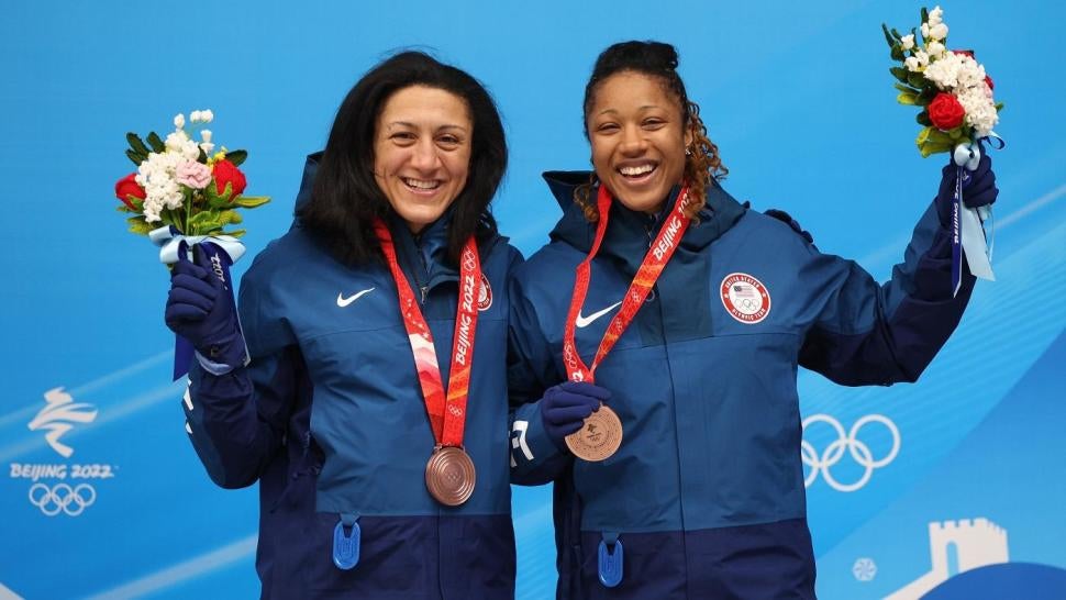 Elana Meyers Taylor Sylvia Hoffman Team USA Bobsled