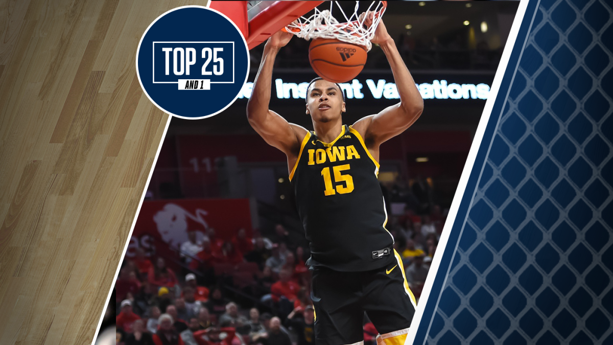 College basketball rankings Iowa rounds out Top 25 And 1 with a better