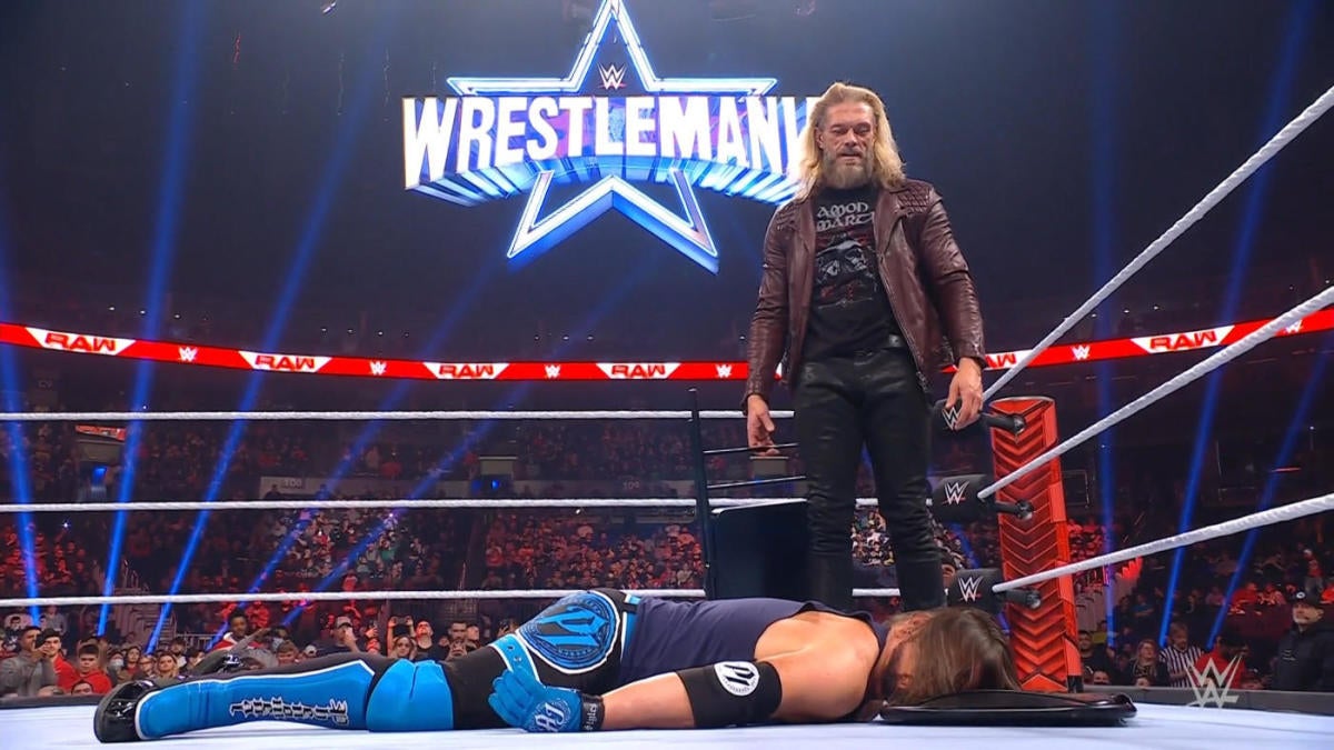 WWE Raw results, recap, grades: Edge brutally attacks AJ Styles after ...