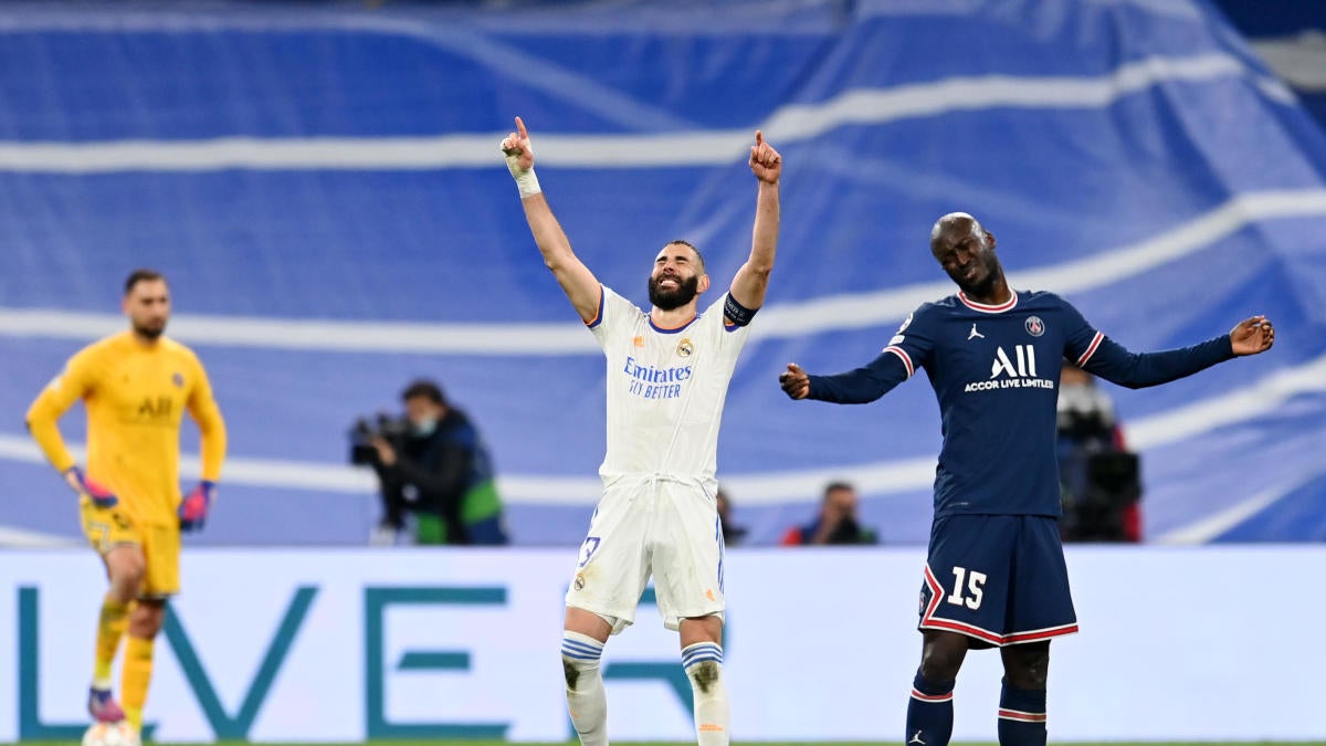 Real Madrid vs. PSG score Los Blancos with stunning