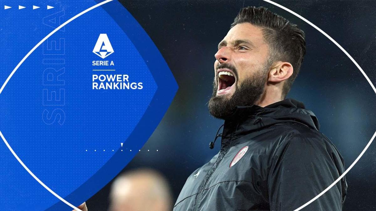 Serie A Power Rankings: AC Milan overtake Inter Milan for top spot, Juventus surging in top four