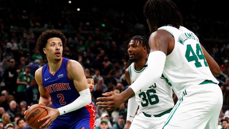 Cade Cunningham Detroit Pistons Boston Celtics