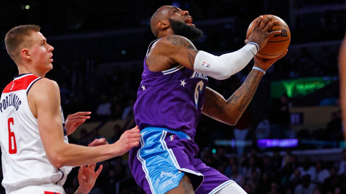 LeBron James dari Lakers mencetak 50 poin dalam kemenangan atas Wizards, mengambil alih sebagai pencetak gol terbanyak NBA musim ini