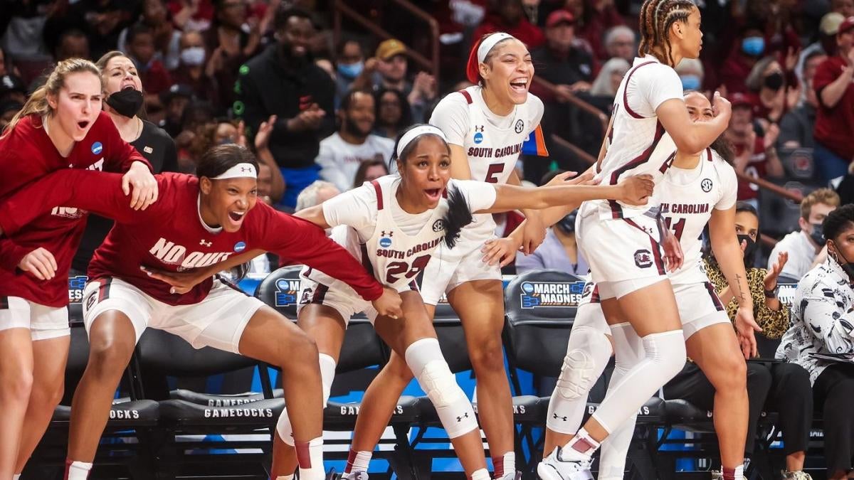 2022 Women's March Madness Sweet 16 Greensboro Region TV schedule: Scores, tip  times, results - CBSSports.com