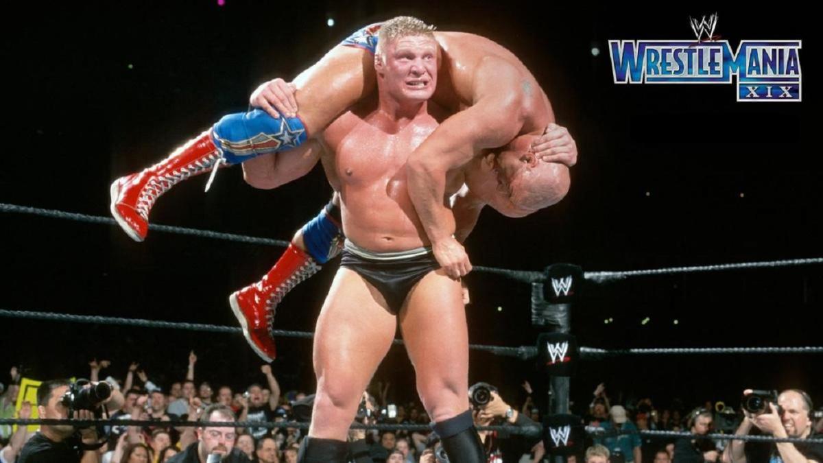 Kurt Angle menyebut Brock Lesnar WrestleMania sebagai salah satu ‘situasi paling menegangkan’ dalam hidupnya